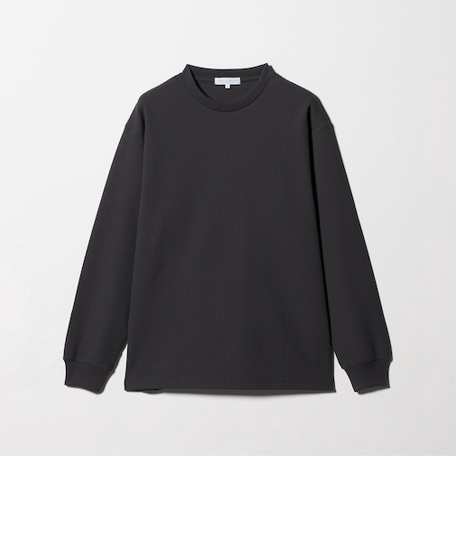 クリア ワッフル リラックスカットソー<A DAY IN THE LIFE>