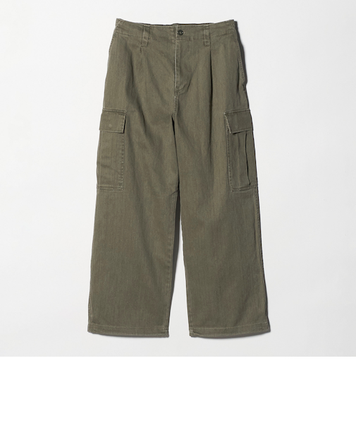 フェード ツイル バギー カーゴパンツ<A DAY IN THE LIFE>