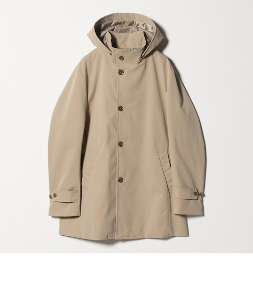 ラミネート フーデッド コート-撥水・防風-＜A DAY IN THE LIFE＞