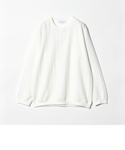 バウンシー ケーブル ジャガード スウェット＜A DAY IN THE LIFE＞