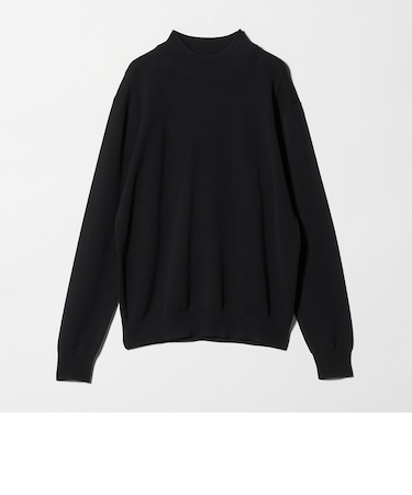 ハイゲージ ミラノリブ モックネックニット-ウォッシャブル-＜A DAY IN THE LIFE＞