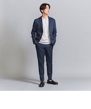 東レ/TORAY ドライ ポリエステル 2ボタン ジャケット - セットアップ対応 ヨコストレッチ ウォッシャブル -