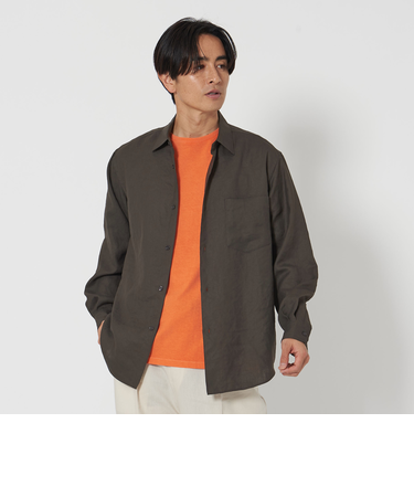 ライト リネンタッチ レギュラー シャツ FORM TAPERD型
