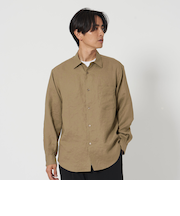 ライト リネンタッチ レギュラー シャツ FORM TAPERD型