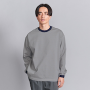 サンドイッチ ボーダー クルーネック カットソー