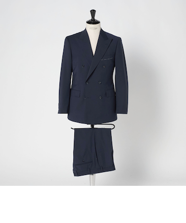 トロピカル 6ボタン コンフォート ダブルスーツ＜A DAY IN THE LIFE＞