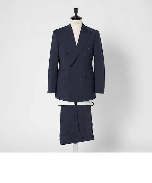 トロピカル 6ボタン コンフォート ダブルスーツ＜A DAY IN THE LIFE＞