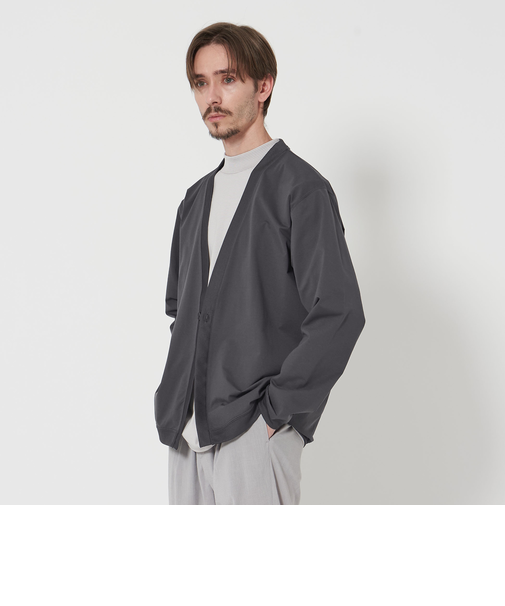 マルチ ファンクション 1ボタン カーディガン‐吸水速乾 UVカット‐