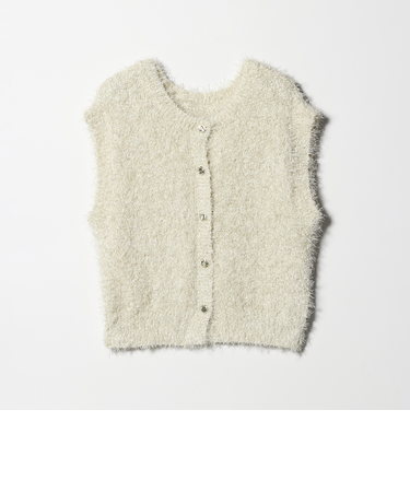 ラメフェザー ボタンベスト 2WAY ‐ウォッシャブル‐ ＜A DAY IN THE LIFE＞