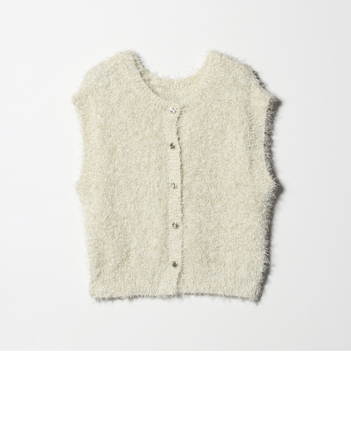 ラメフェザー ボタンベスト 2WAY ‐ウォッシャブル‐ ＜A DAY IN THE LIFE＞