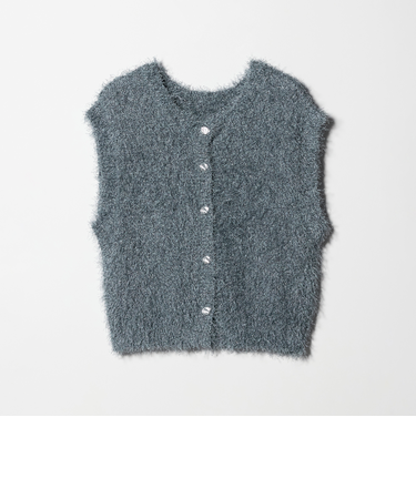 ラメフェザー ボタンベスト 2WAY ‐ウォッシャブル‐ ＜A DAY IN THE LIFE＞