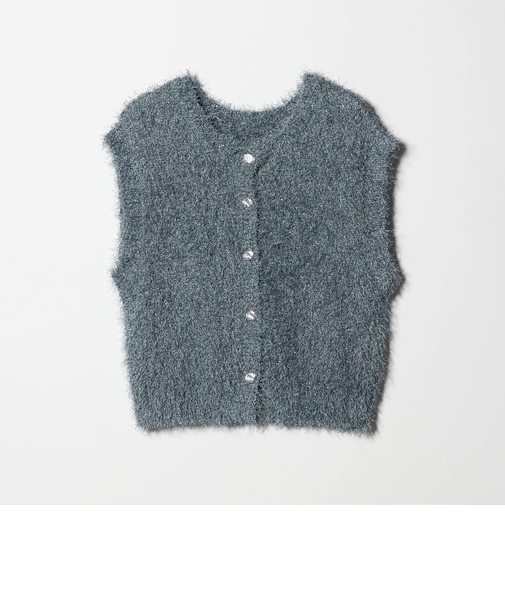 ラメフェザー ボタンベスト 2WAY ‐ウォッシャブル‐ ＜A DAY IN THE LIFE＞