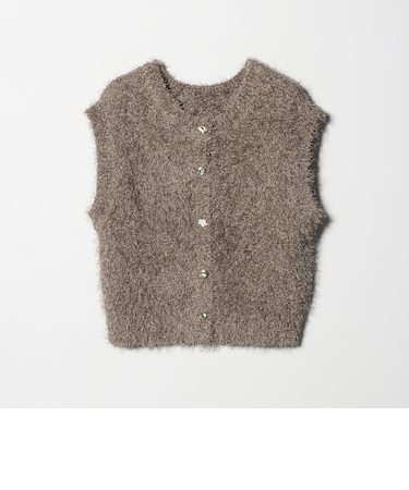 ラメフェザー ボタンベスト 2WAY ‐ウォッシャブル‐ ＜A DAY IN THE LIFE＞