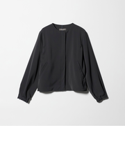 ツイル ノーカラー ブルゾン ‐ウォッシャブル‐＜A DAY IN THE LIFE＞