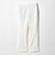 ツイル ストレートパンツ ホワイト ‐ウォッシャブル‐＜A DAY IN THE LIFE＞