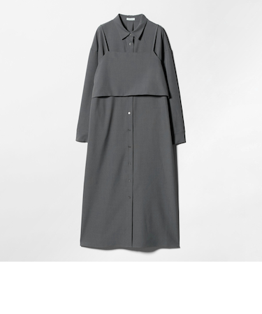 キャミレイヤード シャツワンピース ‐セットアイテム‐<A DAY IN THE LIFE>