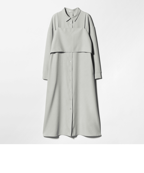 キャミレイヤード シャツワンピース ‐セットアイテム‐＜A DAY IN THE LIFE＞