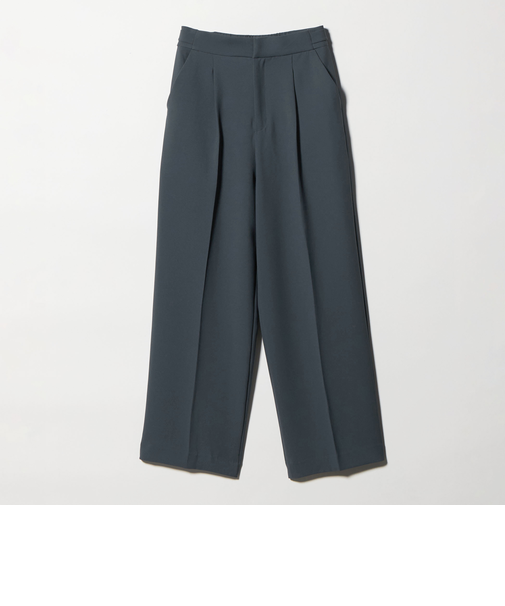 コンフォート ダブルクロス タック ワイドパンツ ‐セットアップ対応・ウォッシャブル‐ <A DAY IN THE LIFE>