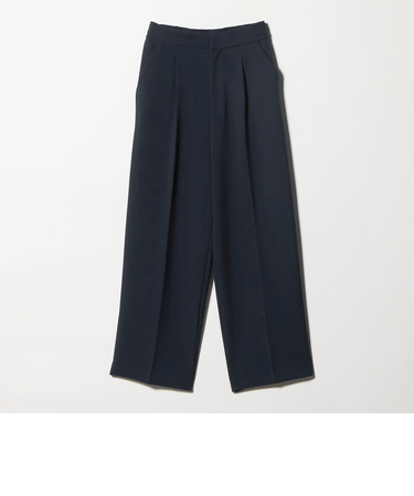 コンフォート ダブルクロス  タック ワイドパンツ ‐セットアップ対応・ウォッシャブル‐ ＜A DAY IN THE LIFE＞