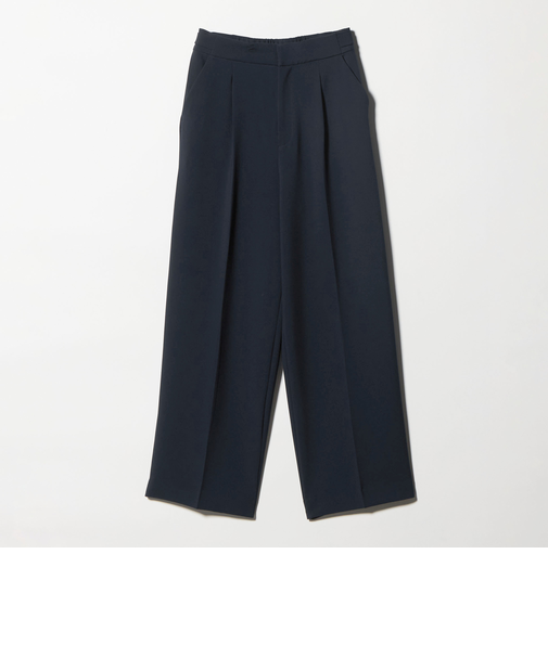 コンフォート ダブルクロス  タック ワイドパンツ ‐セットアップ対応・ウォッシャブル‐ ＜A DAY IN THE LIFE＞