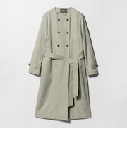 ノーカラー トレンチコート ＜A DAY IN THE LIFE＞
