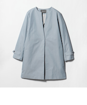 ツイル キーネックコート <A DAY IN THE LIFE>