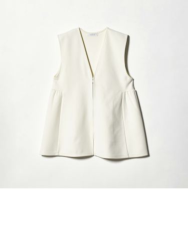 カルゼジャージー ペプラムベスト ＜A DAY IN THE LIFE＞