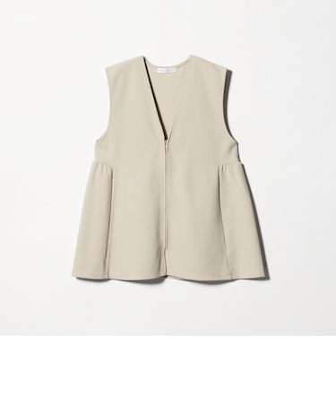 カルゼジャージー ペプラムベスト ＜A DAY IN THE LIFE＞