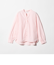 スキッパー ボリュームスリーブ ブラウス ＜A DAY IN THE LIFE＞