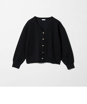 ダブルフェイス ジャガード Vネックカーディガン ＜A DAY IN THE LIFE＞