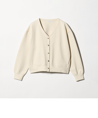 ダブルフェイス ジャガード Vネックカーディガン ＜A DAY IN THE LIFE＞