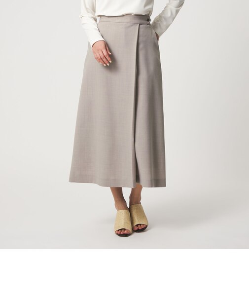 カルゼ ラップスカート ‐ウォッシャブル‐ ＜A DAY IN THE LIFE＞