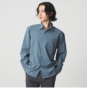 ハイツイスト リラックス レギュラーシャツ-吸水速乾-<A DAY IN THE LIFE>