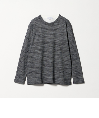 ドビー ワッフル レイヤード カットソー＜A DAY IN THE LIFE＞