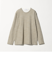 ドビー ワッフル レイヤード カットソー＜A DAY IN THE LIFE＞