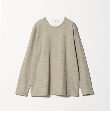 ドビー ワッフル レイヤード カットソー＜A DAY IN THE LIFE＞