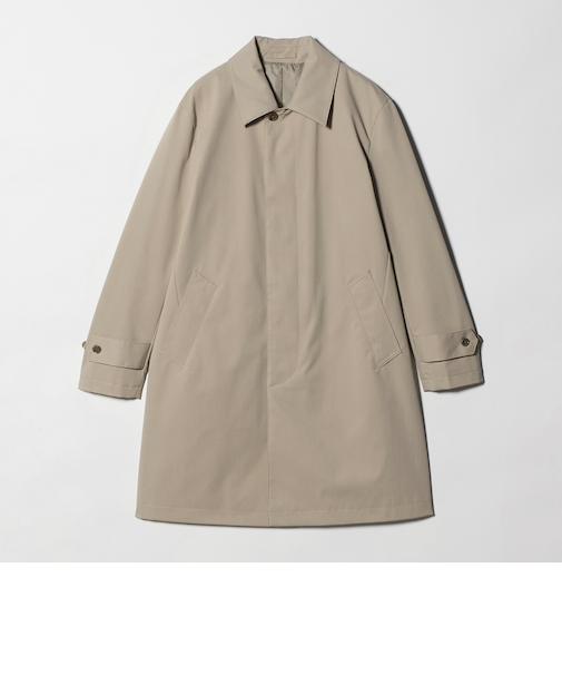 ツイル ステンカラーコート-撥水・防風-＜A DAY IN THE LIFE＞