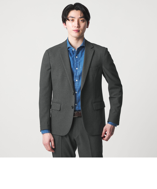 バーズアイ 2ボタン ジャケット-セットアップ対応・マシンウォッシャブル-<A DAY IN THE LIFE>