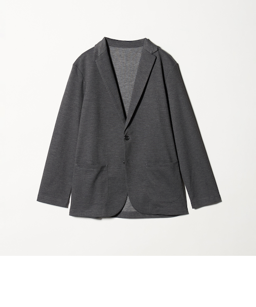 メランジ カルゼ ジャージー カーディガンジャケット<A DAY IN THE LIFE>