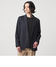 メランジ カルゼ ジャージー カーディガンジャケット＜A DAY IN THE LIFE＞