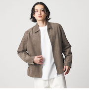 スエードライク ブルゾン＜A DAY IN THE LIFE＞