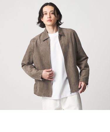 スエードライク ブルゾン<A DAY IN THE LIFE>
