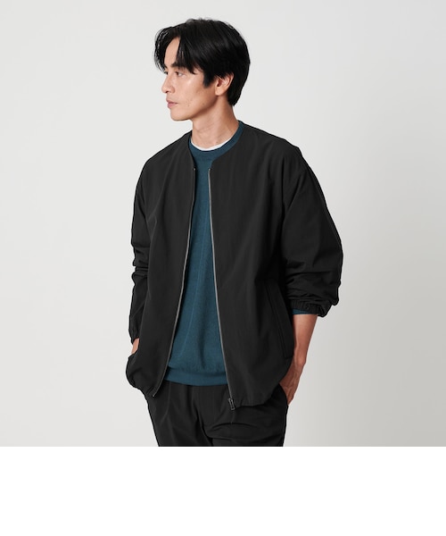 Steven Alan＞ パーテックス オーバル スタンドカラー ブルゾン