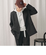 ポリエステルブレンド ダブルジャケット