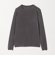 シャイニーリブ カットソー ＜A DAY IN THE LIFE＞