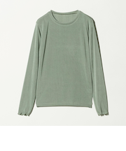 シャイニーリブ カットソー <A DAY IN THE LIFE>