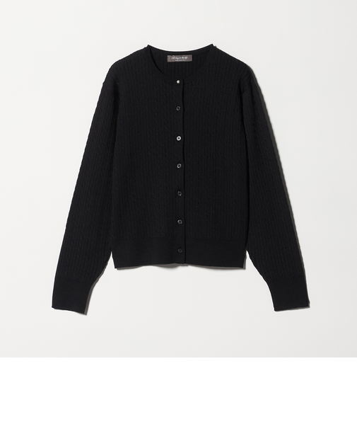 ケーブルカーディガン ‐ウォッシャブル‐＜A DAY IN THE LIFE＞