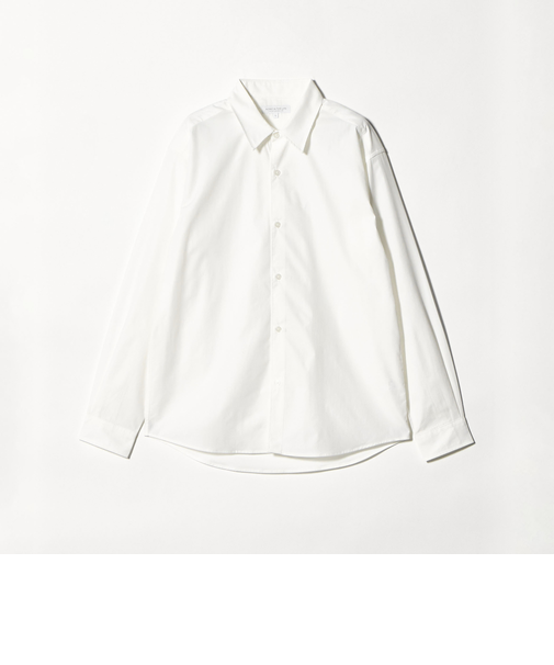 ライトワッシャー ポプリン リラックスレギュラーカラーシャツ＜A DAY IN THE LIFE＞