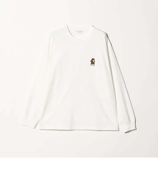 ドッグ エンブロイダリー リラックス カットソー<A DAY IN THE LIFE>