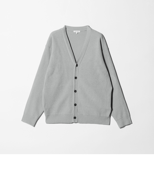 ハニカム リラックス Vネックカーディガン-ウォッシャブル-＜A DAY IN THE LIFE＞